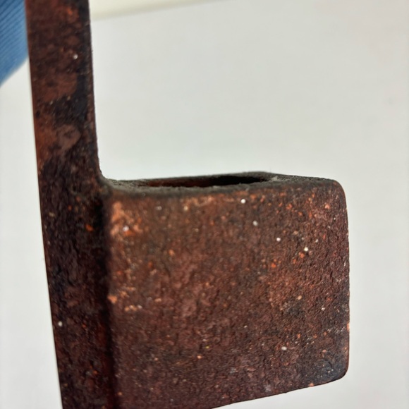 Corr-the jute works-handcrafted wall Cross with candle alter-rustic - Picture 6 of 10